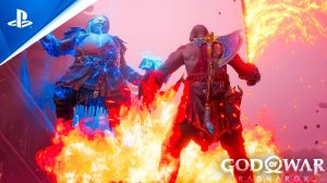 КРАТОС против ТОРА и О́ДИНА (Полная битва) «NG+» GoW: Ragnarok Бог войны