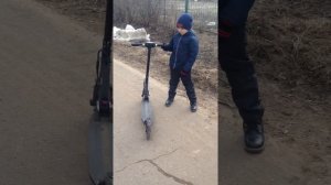 Электросамокат для ребенка. KUGOO S3. Обзор: Куго С3. Часть 2.