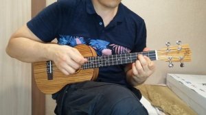 SpongeBob SquarePants on Ukulele | СпанчБоб на Укулеле