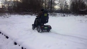 электроскутер МТ-96 elektroskuter, scooter.Зима.