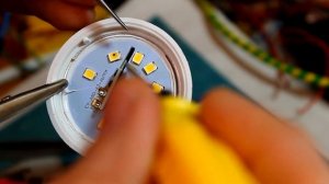 Восстановление светодиодной лампочки.