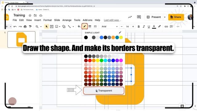 How to design Google Slides Icon | Google Slides Tutorial 9