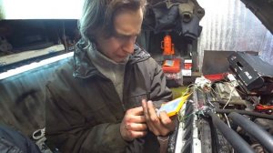 Jeep Grand Cherokee ZJ Промываем радиатор отопителя.