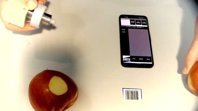 Esther penetrometer for fruits by Agrosta смотреть онлайн