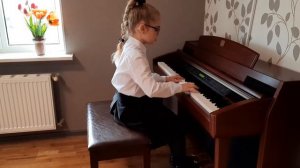 К. Черни \ Г. Гермер - Этюд №32. Экзамен. Весна 2020. 4ч. 2-й класс.