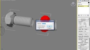 3D Max (Болт и гайка) Speed Modeling