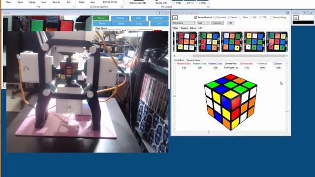 Rubik's Cube Plugin - Solve Demo смотреть онлайн
