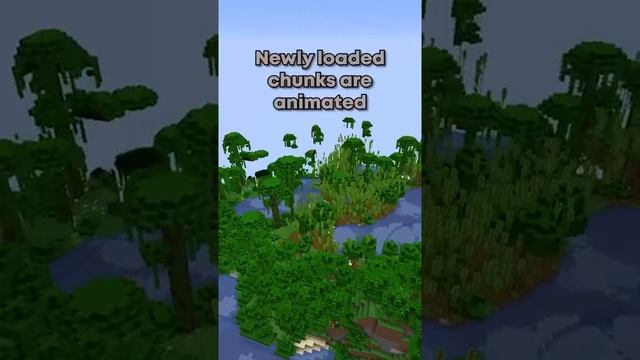 Minecraft Chunk Animator Mod