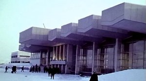 1988 год. Сургут. Открытие Железнодорожного вокзала.