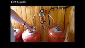 Газгольдер из пропан баллонов