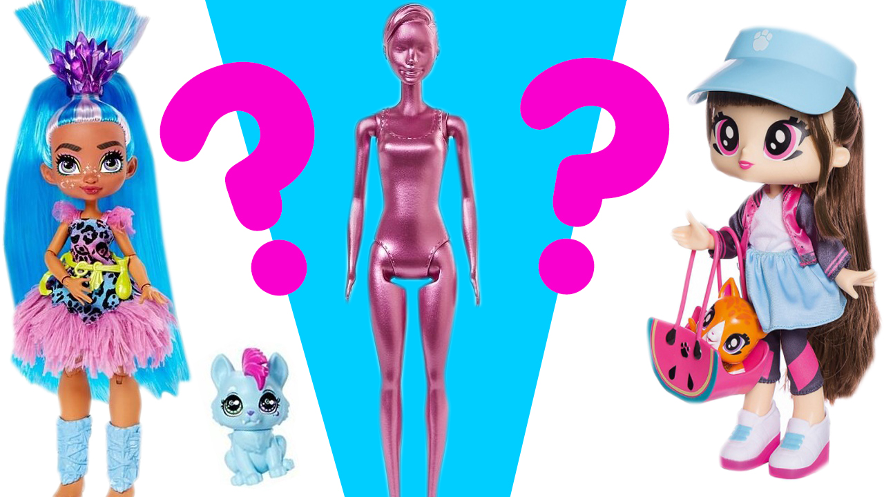 Кукла-сюрприз Barbie Волна 1 I Набор Cave Club Кукла Телла и волчонок Ханч I Best Furry Friends