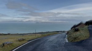 Прибрежный автомобильный маршрут в Северной Ирландии