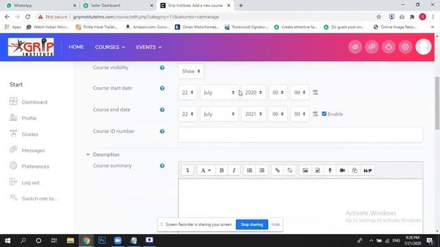 How to Add A Category and course in Moodle Edumy смотреть онлайн