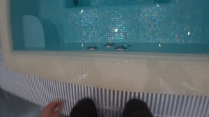 Как работает переливной бассейн с зоной джакузи. Строительство переливного бассейна