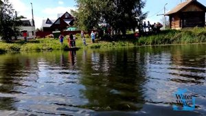 Сплав на лодке Intex Seahawk 2 по реке Каменке в Суздале.