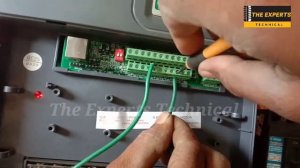 How to connect button with VFD inverter