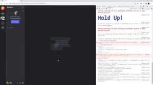 Fosscord connecting to Discord's Websocket