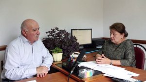 Пешекарди жавабар гузва. Саният Вагабова.