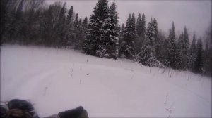 охота на снегоходе Lynx 59 Yeti 600 ACE