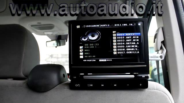 398 monitor poggiatesta da AutoAudio.it смотреть онлайн