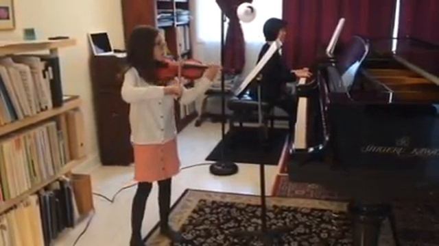 Handel Sonata in D Major, mvt 1 смотреть онлайн