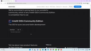 #3. Install IntelliJ IDEA Community Edition On Windows 11 | Java 11 | Selenium 4 | #selenium #java