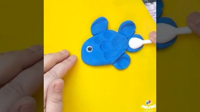 Лепим красивую рыбку из теста.Видео для гаджетов смотреть онлайн