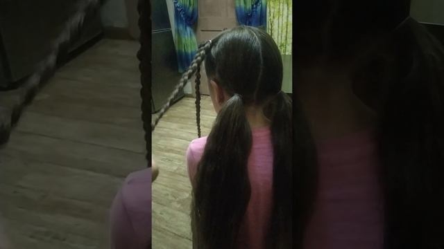 Красивая причёска из косичек