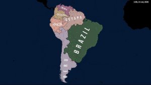 South America - Battle Royale - Hoi4 Timelapse