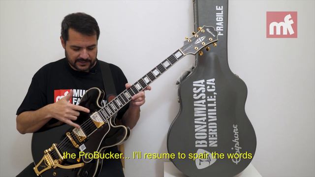 Epiphone ES-355 Joe Bonamassa STD - Review (Portuguese/English) смотреть онлайн