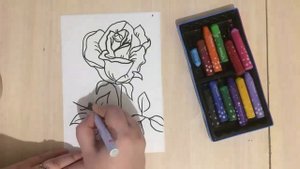 Как нарисовать РОЗУ. Рисуем красивую розу | Рисуем вместе
