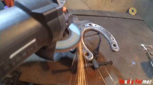 ОТРЕСТАВРИРОВАЛ СТАРУЮ ПОДКОВУ! Что из етого вышло??