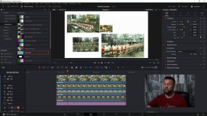Split screen в davinci resolve. Полиэкран.