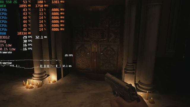 Resident Evil Village RX 550 2GB 1080p, 900p, 720p смотреть онлайн