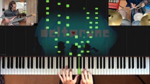 DeltaRune - Field of Hopes and Dreams Piano & Band Cover