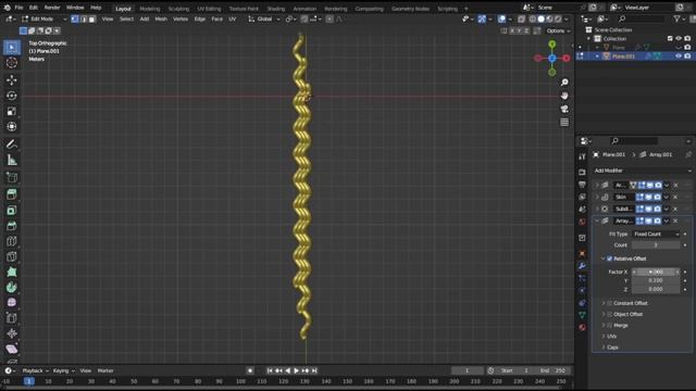 Blender | Как сделать косичку в блендере? | смотреть онлайн
