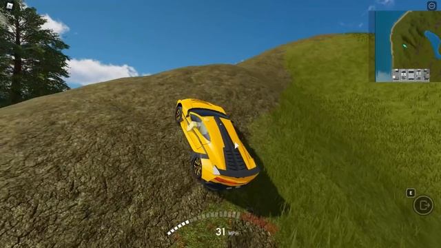 ГТА в Роблокс - новая тестовая карта в роблоксе с красивой графикой в игре - Город Люди Автомобили смотреть онлайн