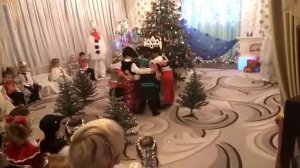 Танец "Разбойников" на Новый год в детском саду