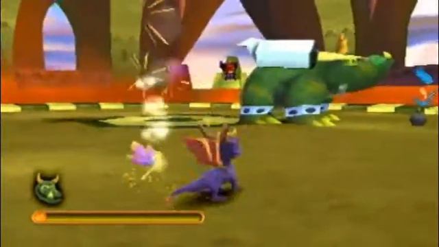 Boss: Gulp (Gulp's Overlook) | Spyro 2: Ripto's Rage! 100% Walkthrough "23/32" (No Commentary) смотреть онлайн