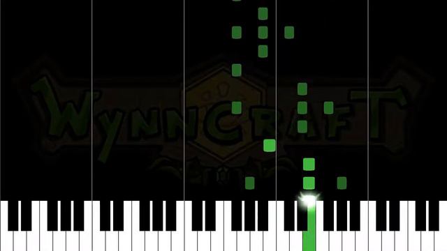 [018] Warrior Adventure (Maltic Plains) Piano Tutorial + MIDI [Wynncraft]