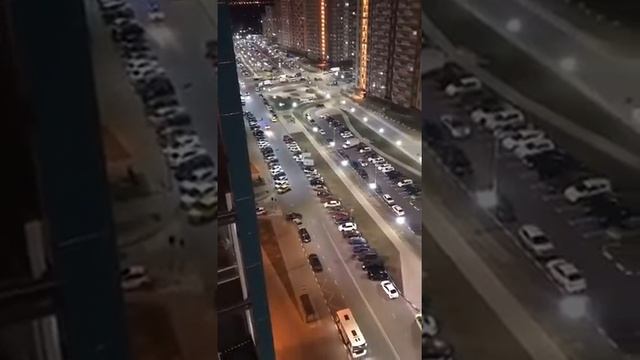 Комендантский час в москве.Curfew in moscow.