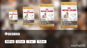 Обзор корма Royal Canin Yorkshire Terrier Adult