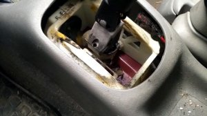 Отчёт о снятии ручки КПП Chevrolet Rezzo