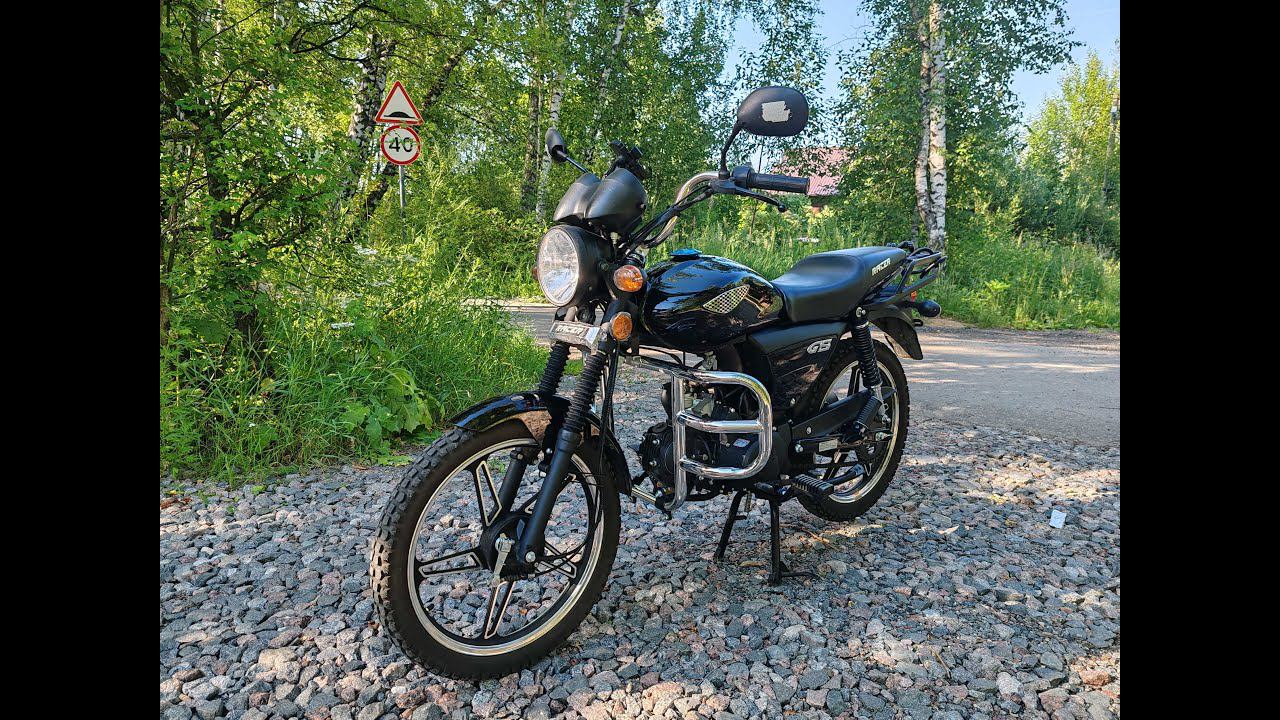 Езда по мкаду, по деревушке и по городу на 125 альфе смотреть онлайн