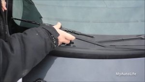 Замена передних дворников на Форд Фьюжн. Щетки стеклоочистителя Bosch Eco | MyAutoLife