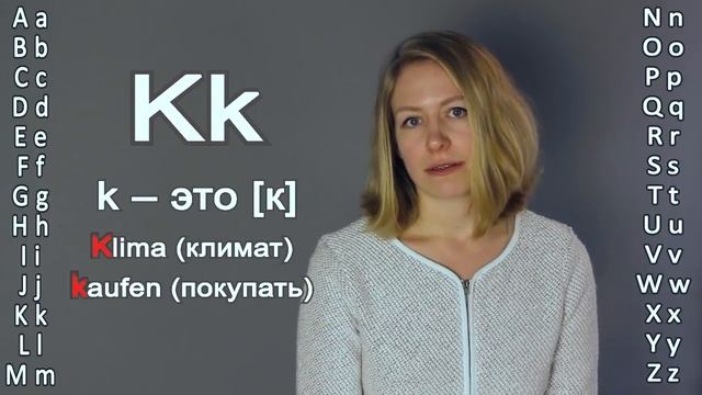 Урок 1. Немецкий алфавит  Курс немецкого языка от Parlevu