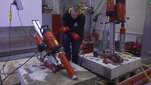 Система алмазного сверления Hilti DD 250-CA: теперь с блоком автоматического управления