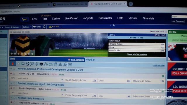 FIXED MATCH  OCTOBER 6 2019