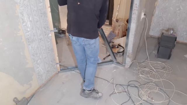 Дверной проем из гипсокартона.
