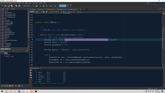 Object Oriented Programming | Java connector